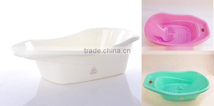 Plastic buth tub for baby with anti slip seat wholesale