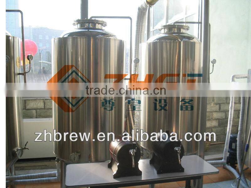 200L hotel red cooper beer equipment