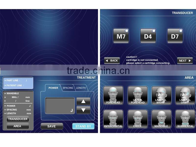 New arrival popular design SMAS hifu facial treatment beauty machine hifu korea