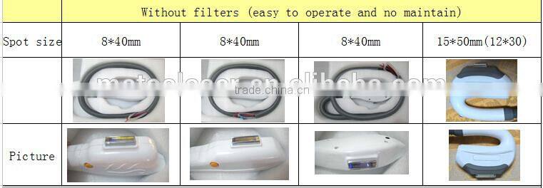 Promotion high quality E Light SHR IPL machine hair removal laser