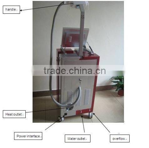 Large power Red CE IPLhair remover and skin rejuvenator