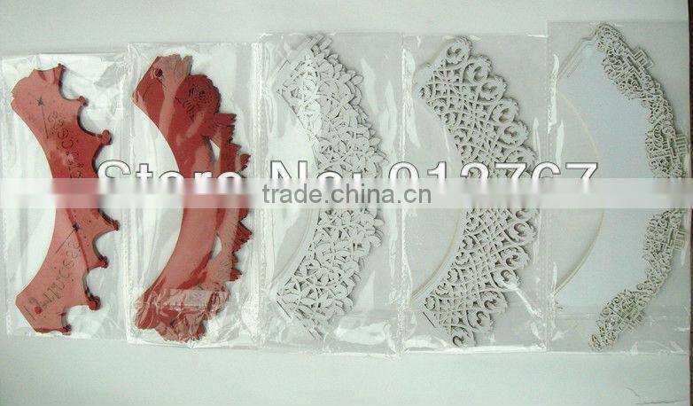 Alibaba Wholesale New Design First Communion Party Favors Laser Cut Cupcake Wrappers With Fast Shipment