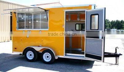 Mobile Food Vending Camping JX-FS400D fast food truck for sale