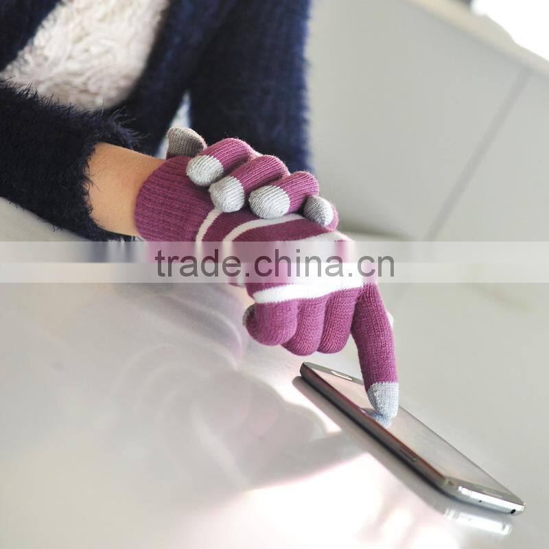New Screen Touch Gloves Unisex Winter Knit Glove For Mobile Phone Tablet Pad Warm Glove Cheap
