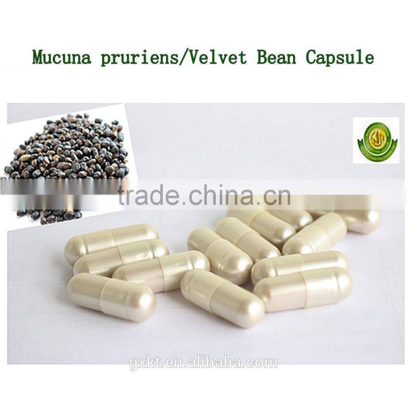 Aphrodisiac Medicine Velvet Bean /Mucuna Capsule pruriens