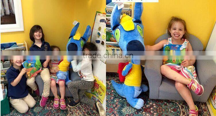 2015 hot selling stuffed dog plush toy factory price