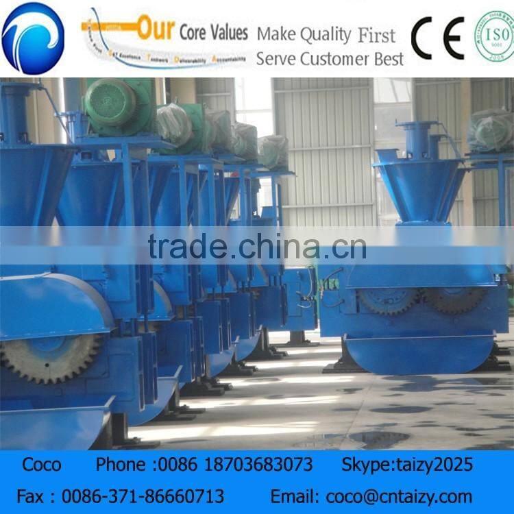 Pillow shape bbq charcoal press briquette machine briquetting machine for coal