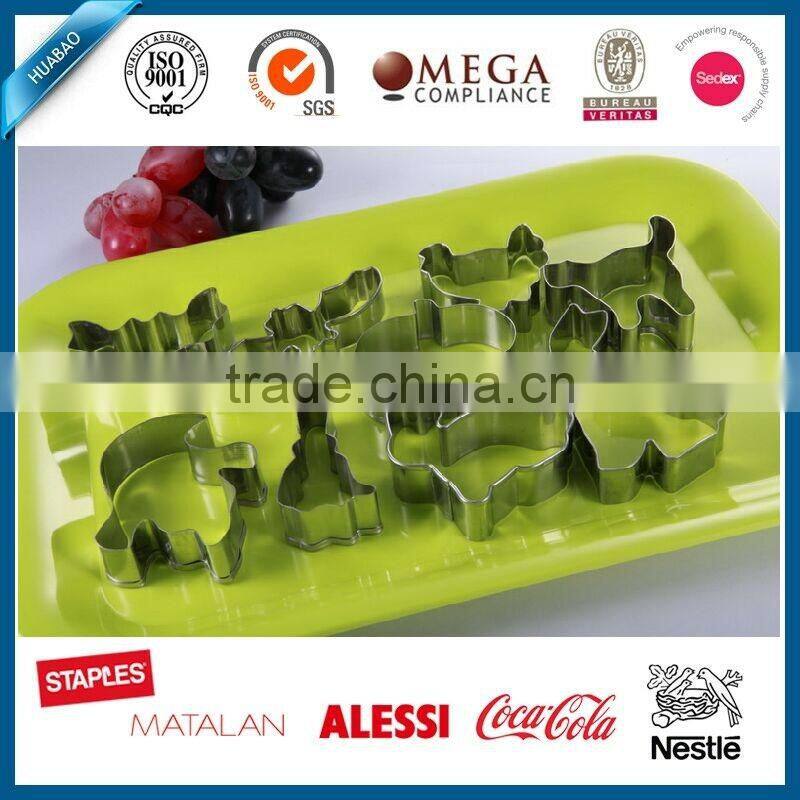 2016 high quality stainless steel cookie cutter