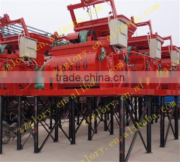 twin sheft 500L concrete mixer prices in india /JS500 mixer for concrete