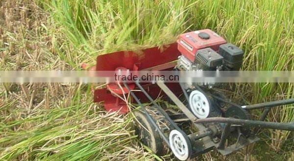 Gasoline engine wheat cutting machine