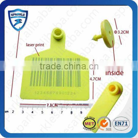 Pig cow sheep rfid TPU ear tag