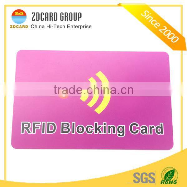 RFID Blocking Shielding Guard Cards