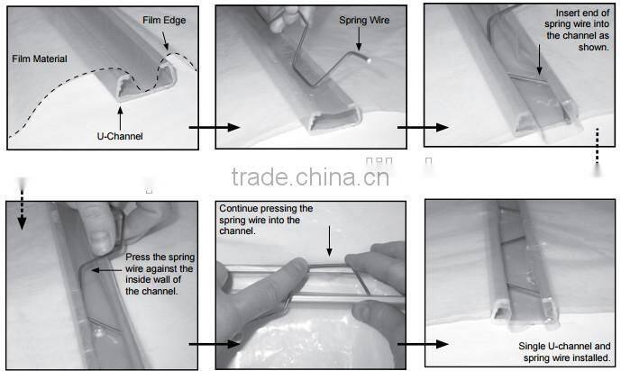 Greenhouse Aluminum Poly Latches