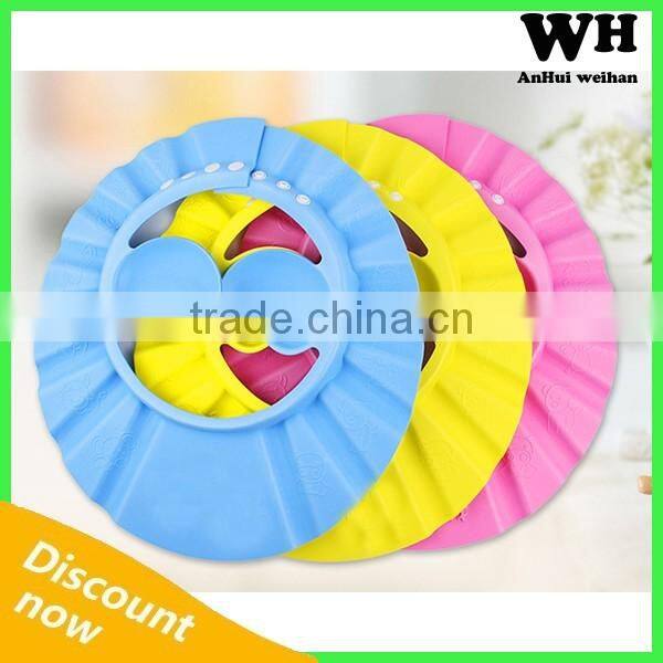 100% EVA resin baby shampoo bath shower cap