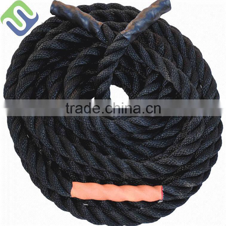 2 inches Polydacron battle rope for fitness body building