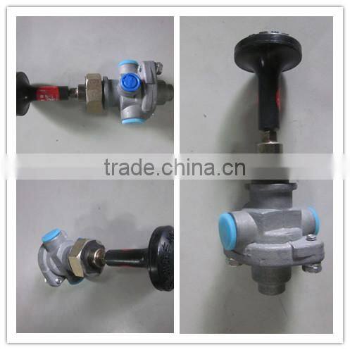 heavy truck parts hand brake valve WG9000360522,howo shacman truck parts brake valve assy