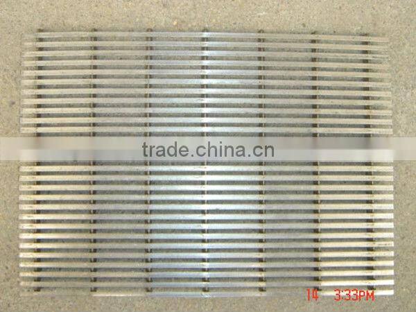 SS 316 flat welded wedge wire screen