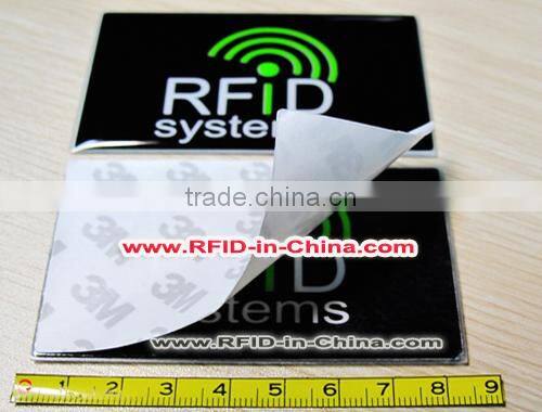 Car Tracking RFID Plastic Labels Adhesive on Car Windshield
