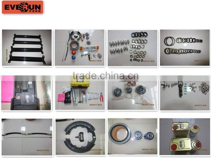 Qingdao Everun 1.6 Ton Bucket Wheel Loader With Agricultural Trye