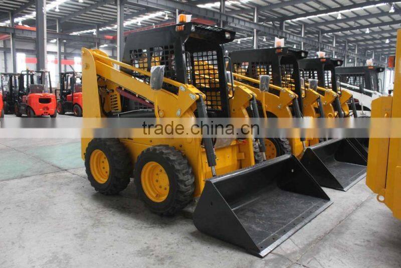 Hot Sale 800F Skid Steer Loader With Factory Price WECAN Skid Steer Tires 10-16.5