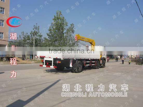 Foton cargo crane truck, 6x2 container truck crane,truck mounted telescopic crane