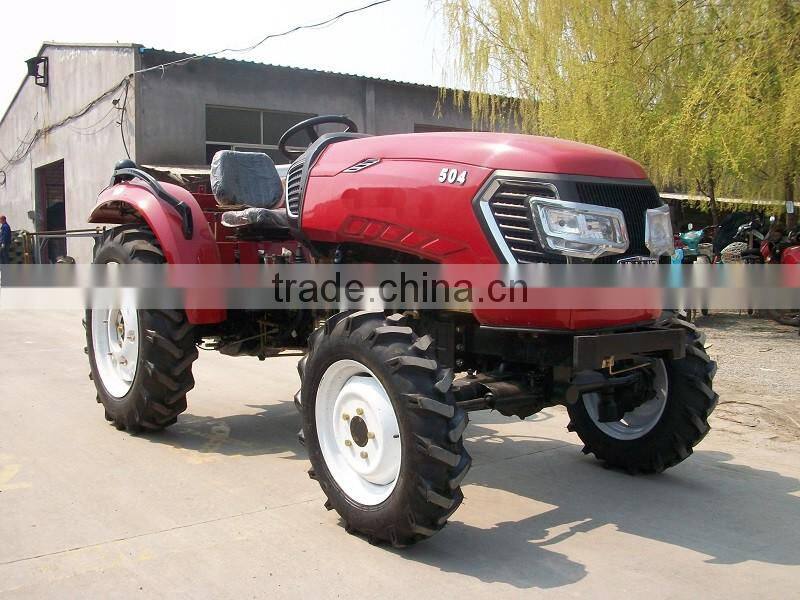 50hp 4WD Agricultural Wheel Tractor