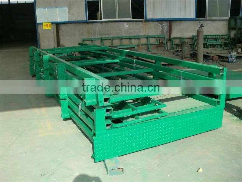 Chinese Hydraulic Guide Rail Chain Lift CE approved