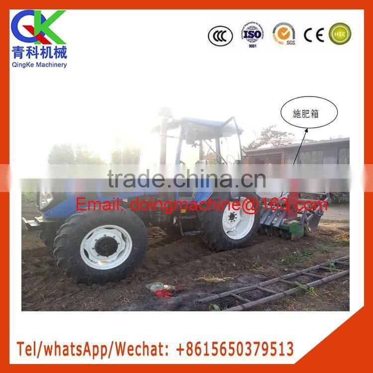 pull type Green Chinese onion Chain Ditcher and ridger