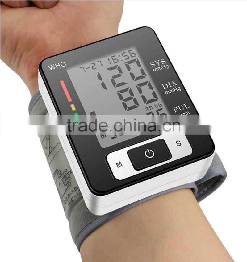2017 Sphygmomanometer pulsometros Health care blood pressure monitor for heart blood