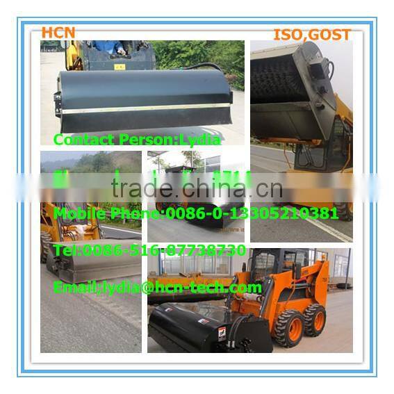 HCN Brand BM1396 wheel loader pick up broom mobile sweeper