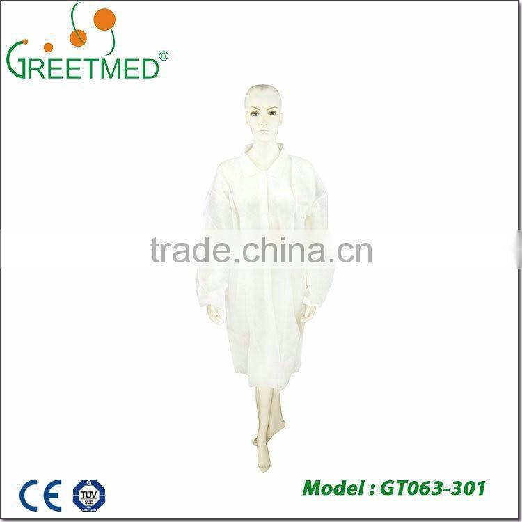 Greetmed Professional supplier cotton medical cheap lab coats