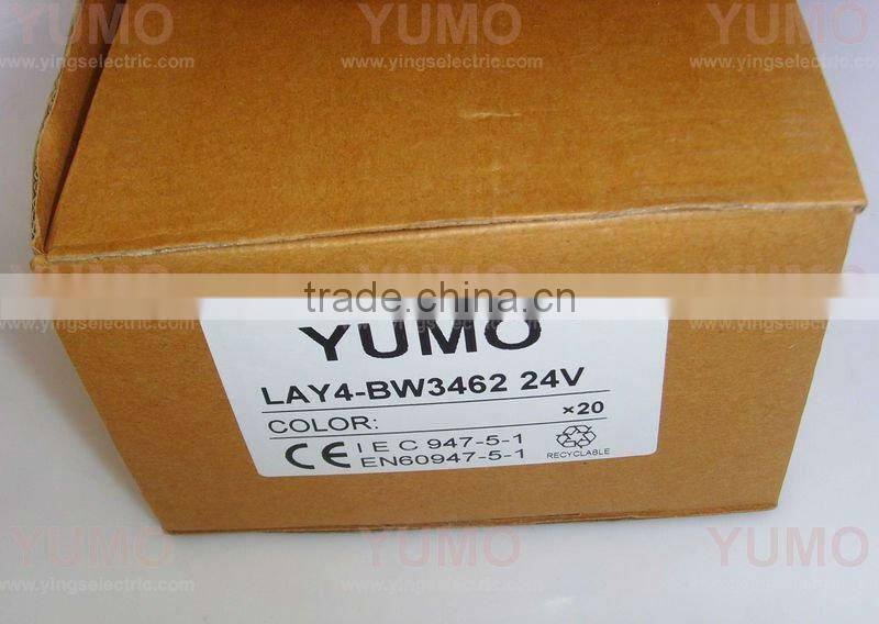 Push button switch LAY4-BW3462 24V RED