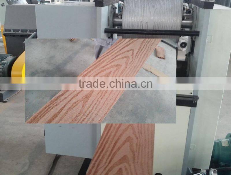 Automatic Clean Wood Embossing Machine , Wood Sanding Brushing machine For Indoor Doors , Windows , Furnitures
