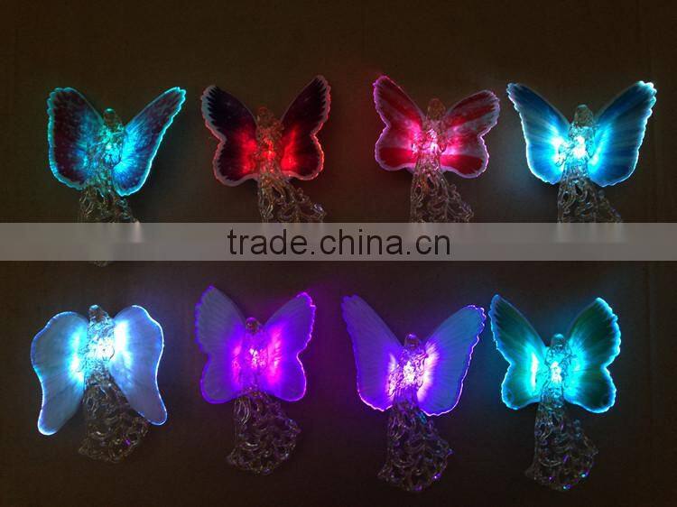 2015 led fiber optic angel optic fiber fairy Chrismas angel led angel led fairy optic fiber fairy light led angel&fairy