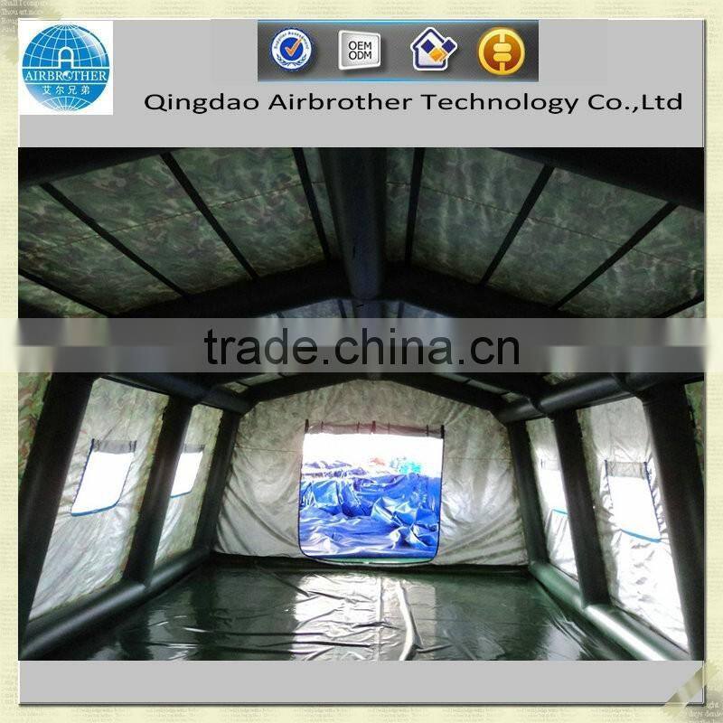 Hot sale PVC inflatable refugee tent for sale