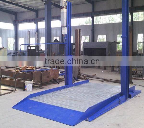 Multi-functional Two post lifting parking system at the best price