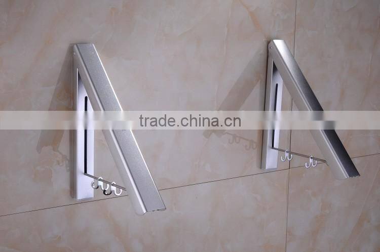 Aluminium side mount clothes hanger