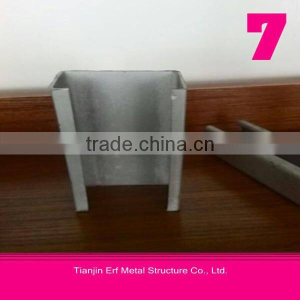 Competitive price galvanized u channel steel