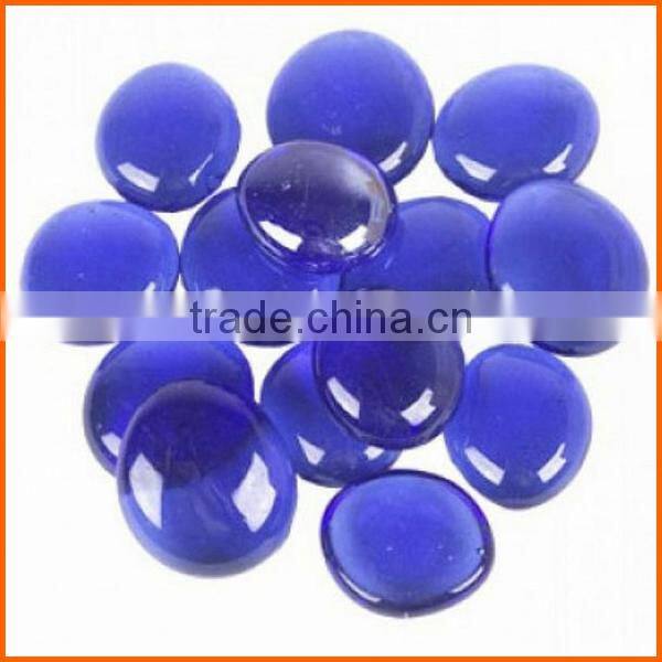 Hot selling blue glass gems