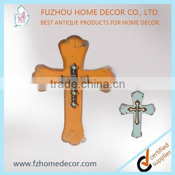 Customized printing wood craft crosses/ cross wall hangings for sale
