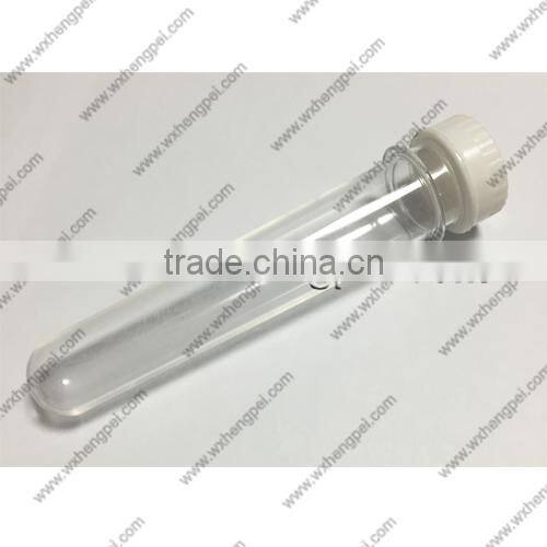 Cleverish portable cute transparent long plastic storage jewelry wedding pipe kit