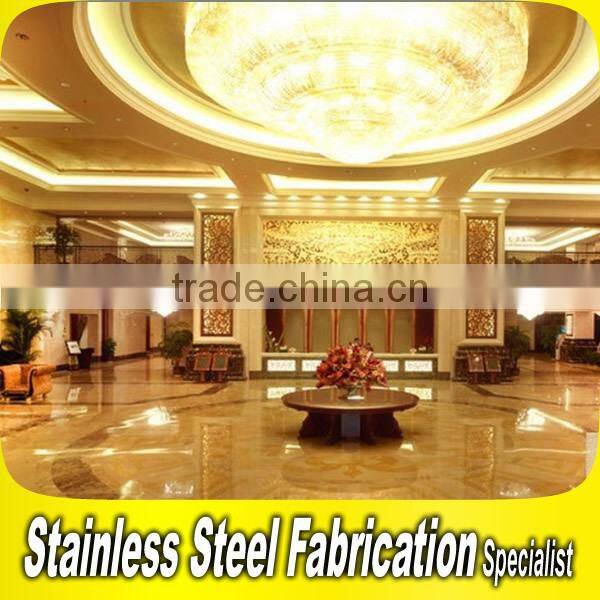 Custom Made Pop Design Hotel Lobby Interior Decoration