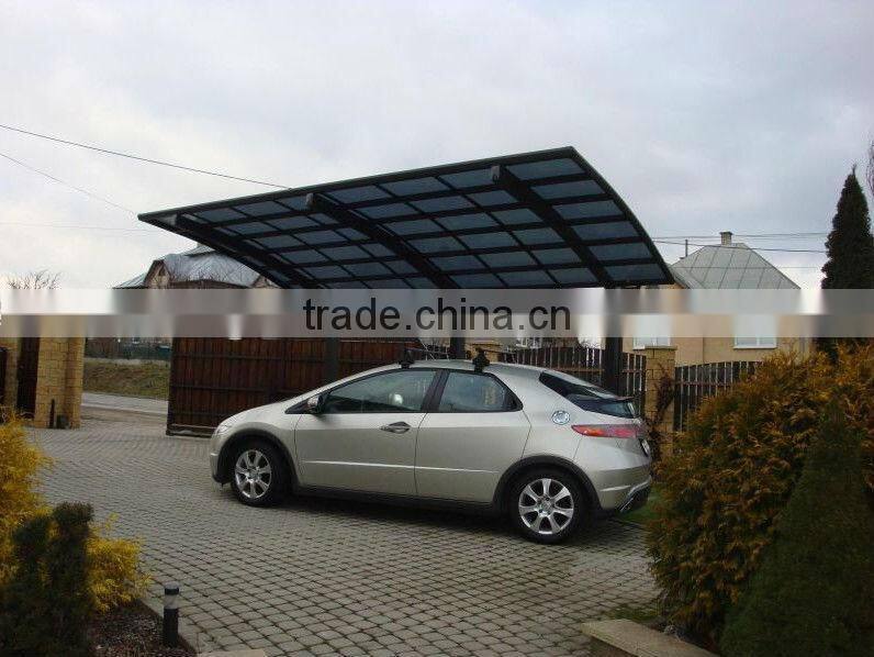 High quality Outdoor Aluminum Metal Frame Carport for Car Parking