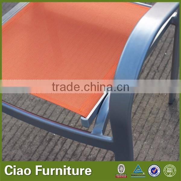 Outdoor Textline Fabric Armchair Garden Chair