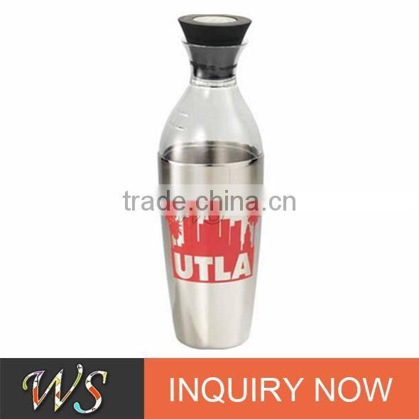 Stainless Steel And Glass Boston Cocktail Shaker