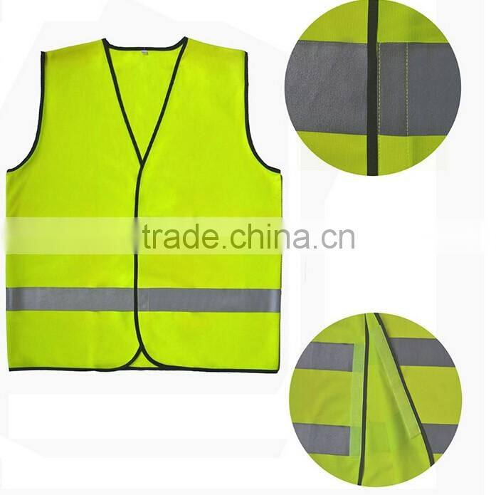 CE Standard good quality wholesale traffic high visiblity reflective vest with EN20471