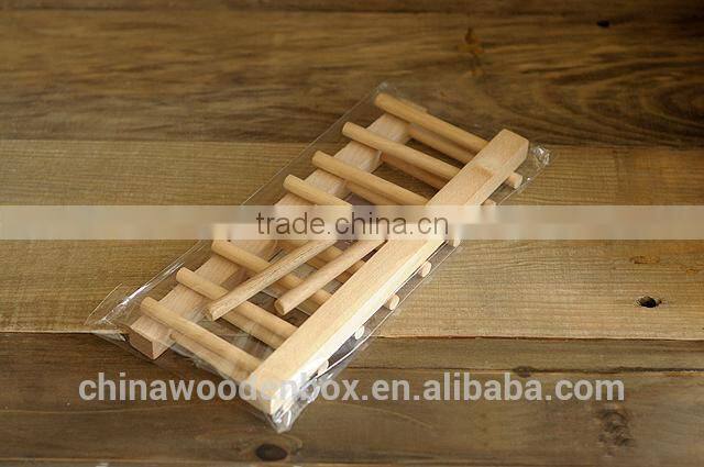 wooden small space kitchen folding dish rack