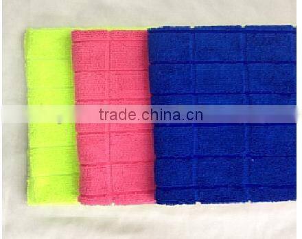 Microfiber household towel/cheap microfiber printed cleaning cloth