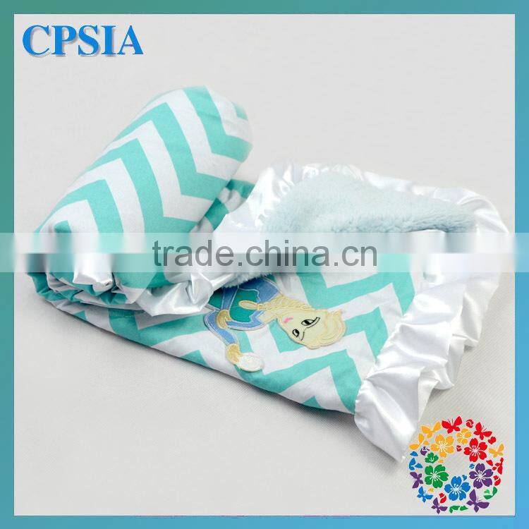 2014 hot sale orangnic cotton baby blanket high quality aqua baby blanket soft cheap blankets