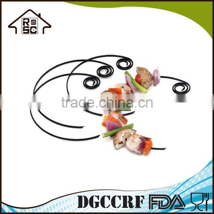 High Production Plate Set of 4 Skewer For Plate BBQ Grill Plate